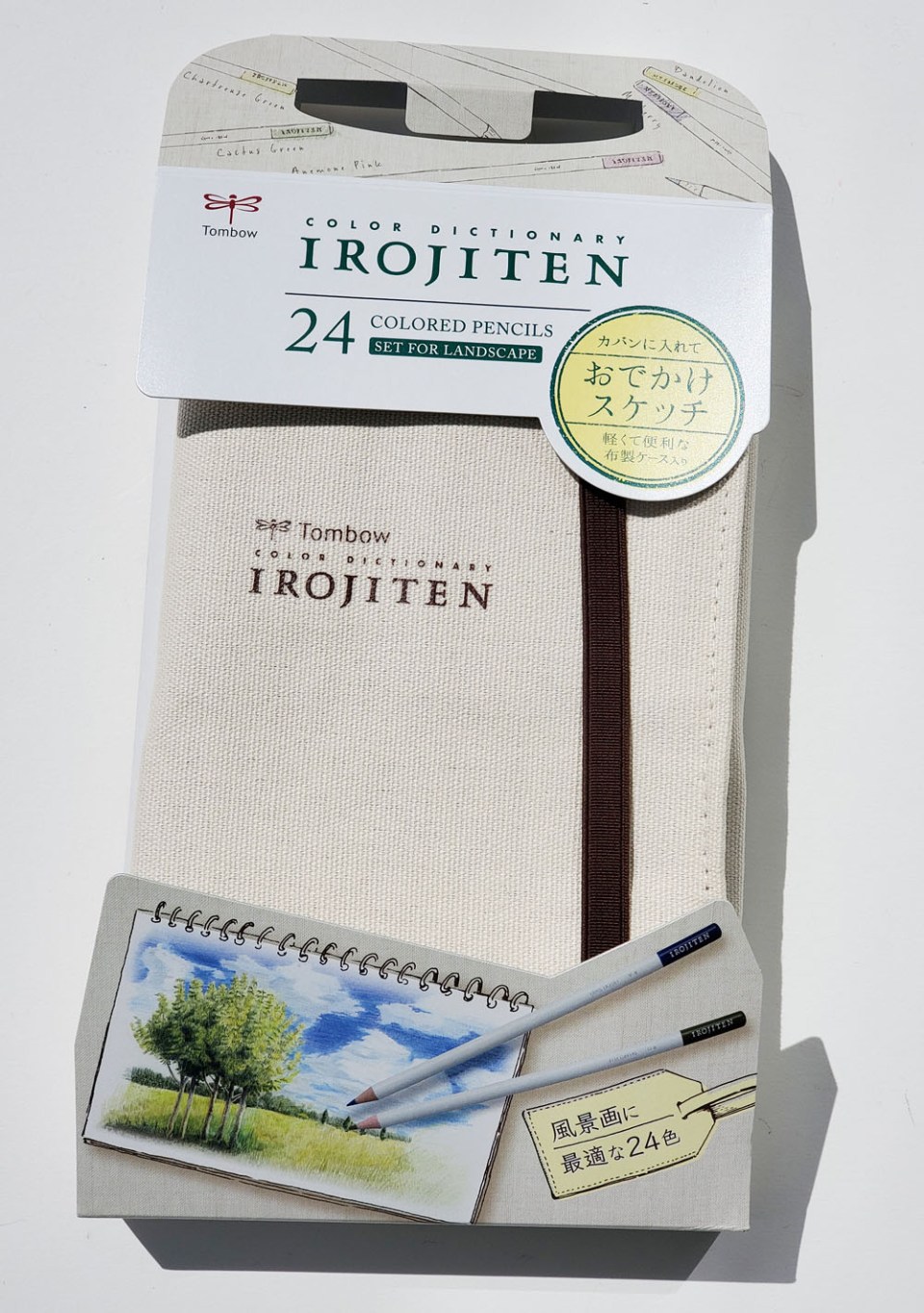 Irojiten case and packaging