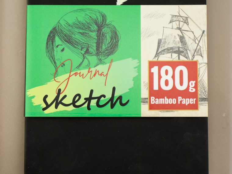 Sketchbook Review: BUKE A5 Size Hardcover Sketchbook Journal – 180Gsm Ultra Bamboo Paper