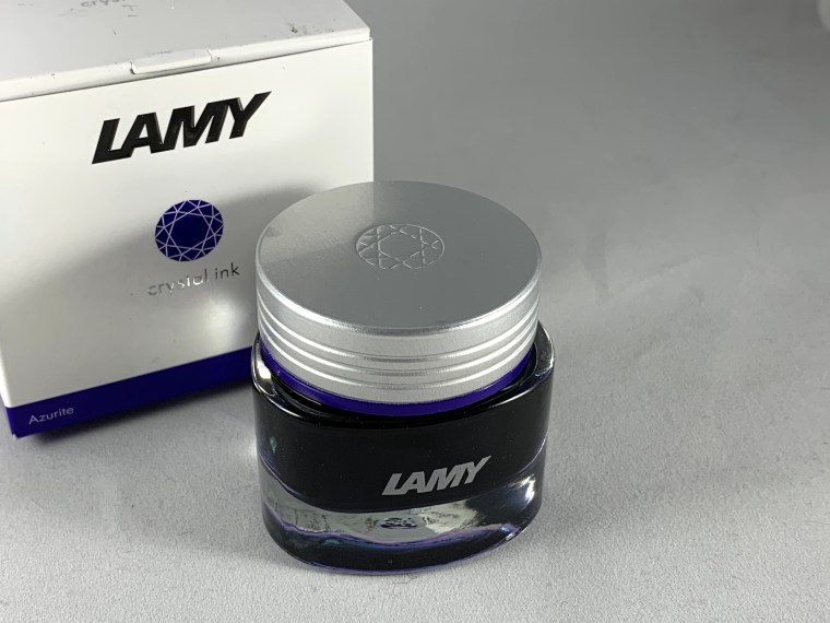 Ink Review: Lamy Crystal Azurite