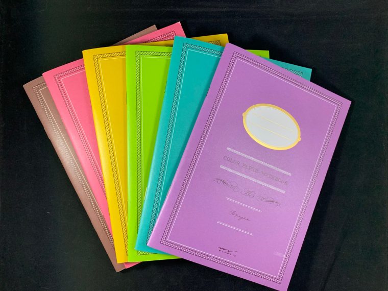 Paper Review: Midori Color Paper Notebooks