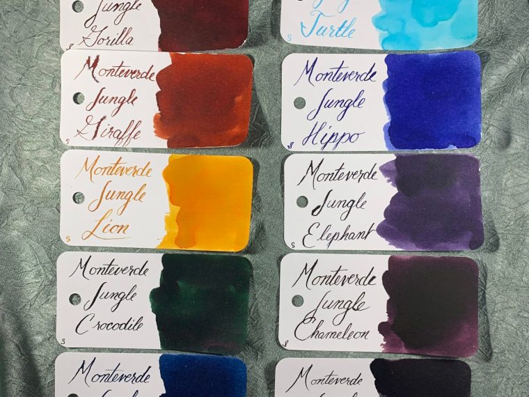 Ink Series Review: Monteverde Jungle Collection