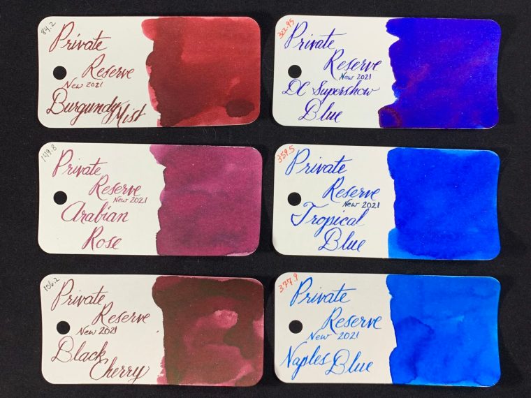 Ink Review: Private Reserve Old vs New