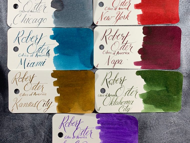 Ink Line Review: Robert Oster Cities of America