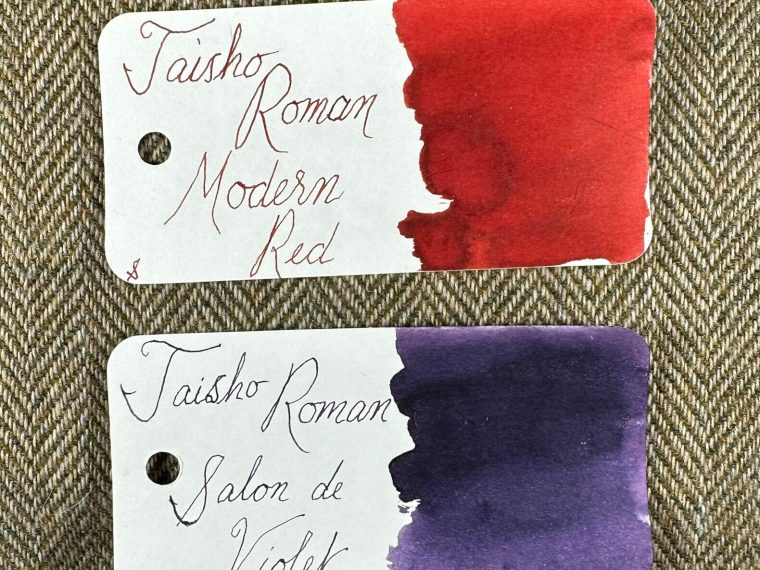 Ink Review: Taisho Inks, Part 2