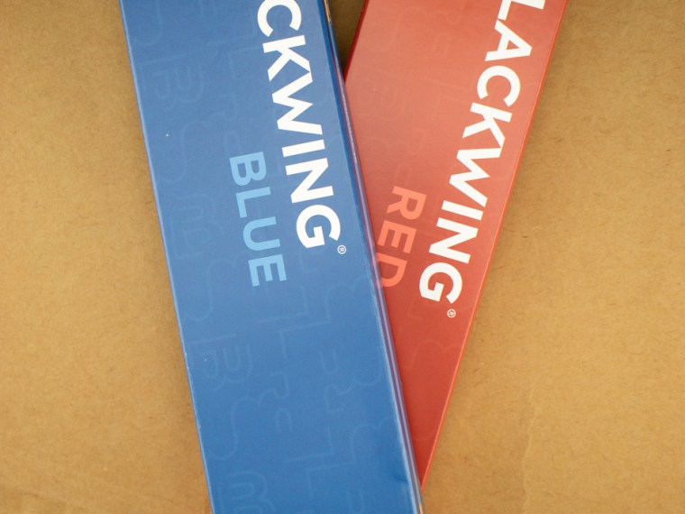 Pencil Review: Blackwing Red & Blue Pencils