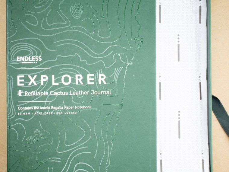 Product Review: Endless Explorer Refillable Cactus Leather Journal