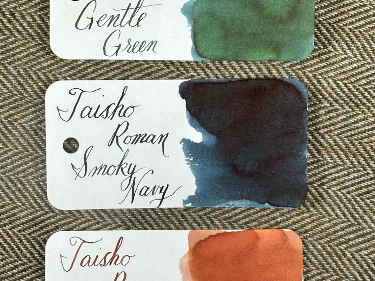 Ink Review: Taisho Inks, Part 1