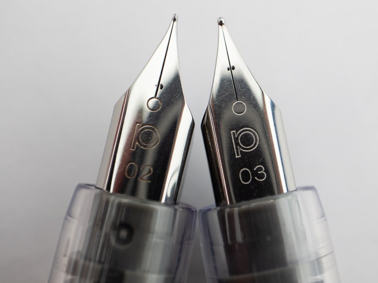 Fountain Pen Comparison: Platinum Preppy 02 vs. 03