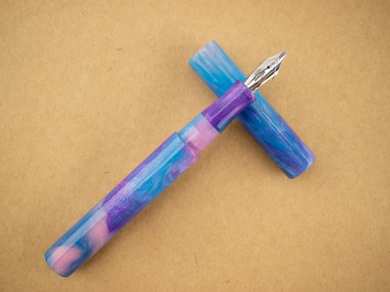 Giveaway Winner: Enigma Blanks Limited Edition Striped Jellyfish Fountain Pen