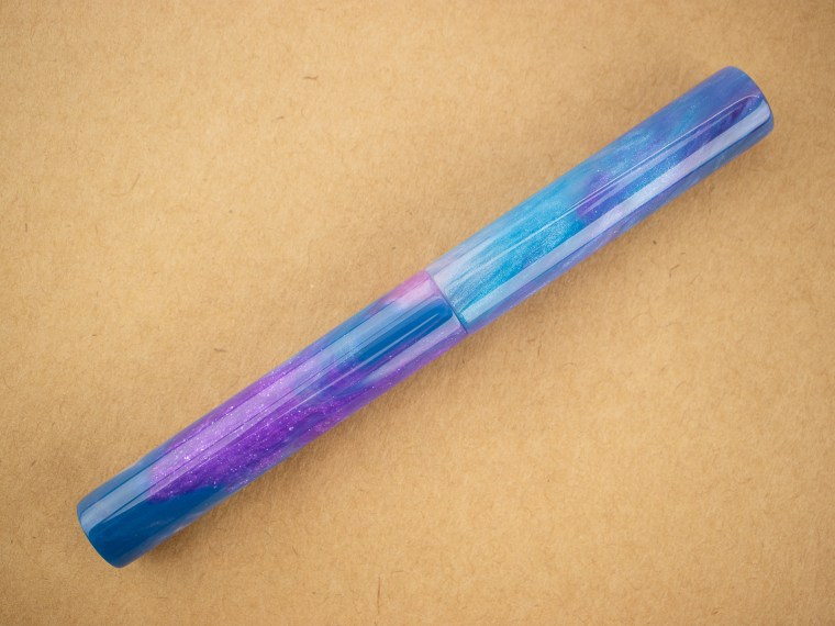 Giveaway: Enigma Blanks Limited Edition Purple Striped Jellyfish Fountain Pen