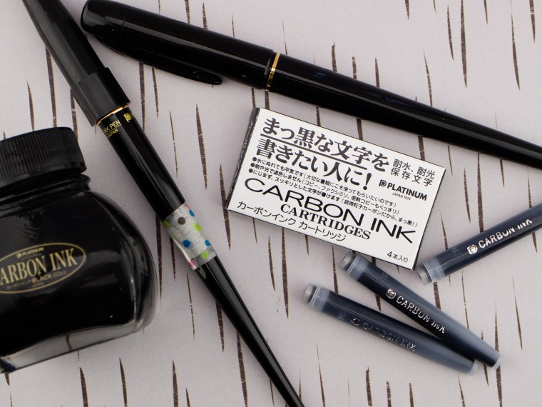 Our Favorite Inks: Platinum Carbon Black