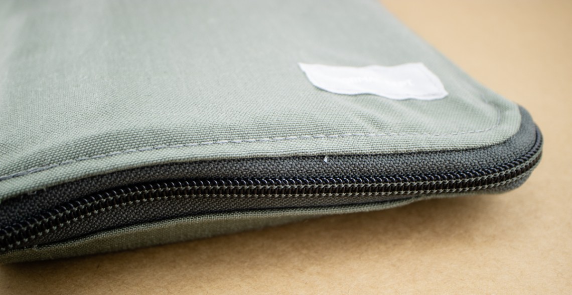 Formal Dept Notebook Case zipped closed