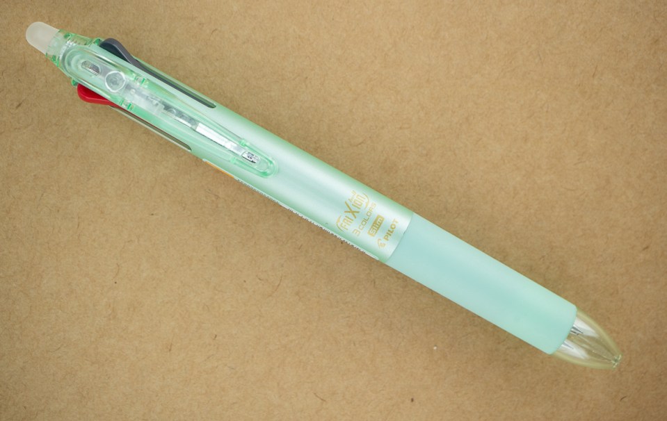 Pen Review: Pilot FriXion Ball3 Slim 3-Color Multi Pen (0.38 mm – Pearl Green)