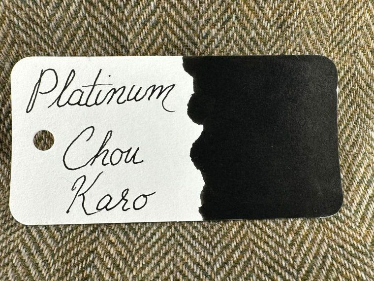 Ink Review: Platinum Chou Kuro
