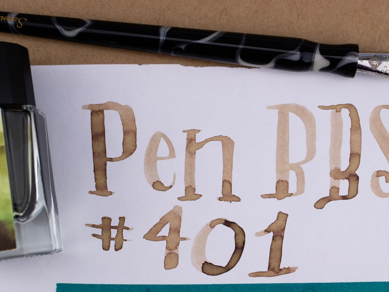12 Days of Inkmas: Day 11 Pen BBS No. 401 Afternoon Ink