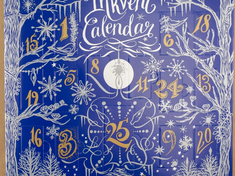 Eye Candy: Diamine Inkvent Calendar (and Giveaway)