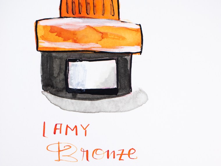 Ink Review: Lamy Bronze