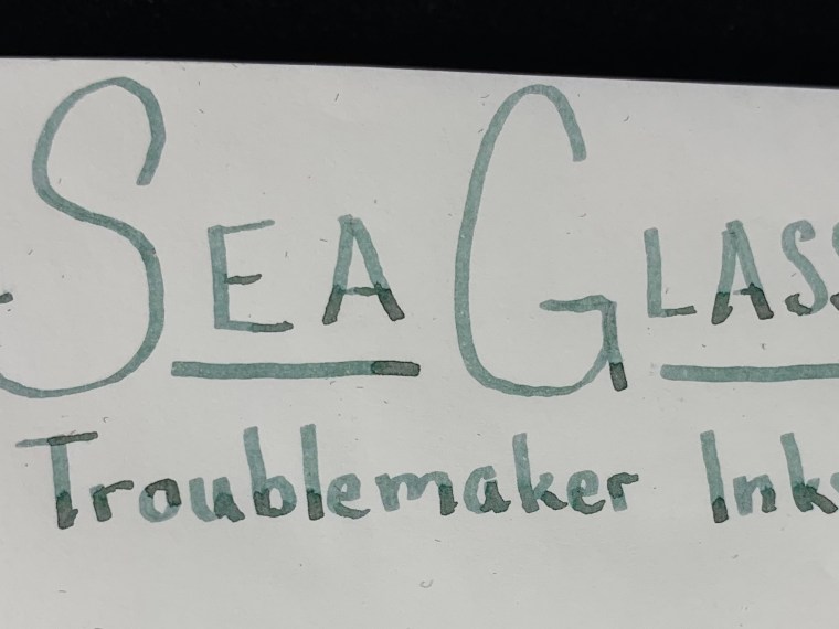 12 Days of Inkmas: Day 9 – Troublemaker Inks Sea Glass