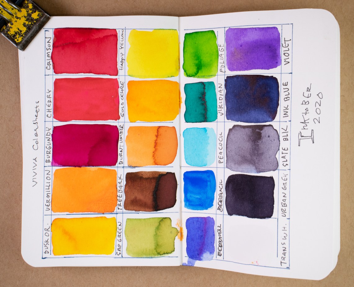 Viviva Colorsheets Inktober Edition