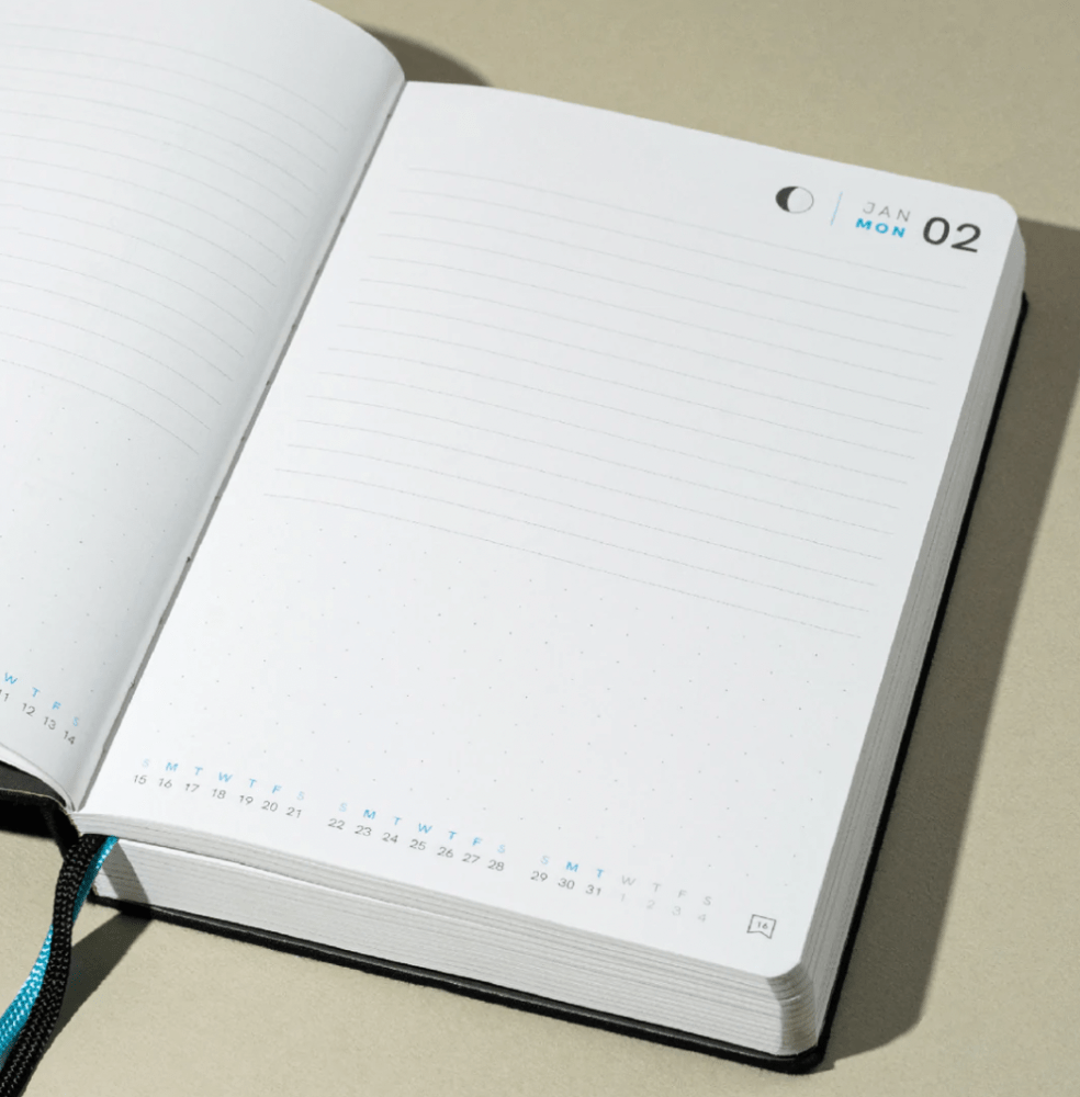 Endless Recorder Planner interior page